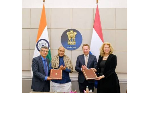 भारत–नीदरलैंड संबंधों को मजबूती : रक्षा सहयोग के लिए आशय-पत्र का आदान प्रदान